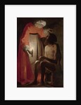 Job Mocked by his Wife, by Anonymous