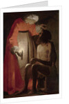 Job Mocked by his Wife, by Anonymous