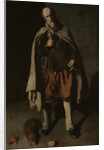 The Hurdy-Gurdy Player with a Dog, ca 1625 by Anonymous
