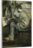 Frédéric Bazille at his easel, 1867 by Anonymous