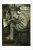 Frédéric Bazille at his easel, 1867 by Anonymous