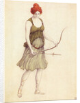 Costume design for the ballet Sylvia ou La Nymphe de Diane by Léo Delibes, 1901 by Anonymous