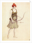 Costume design for the ballet Sylvia ou La Nymphe de Diane by Léo Delibes, 1901 by Anonymous