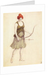 Costume design for the ballet Sylvia ou La Nymphe de Diane by Léo Delibes, 1901 by Anonymous