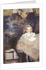 Portrait of Marina Nikolayevna Gritsenko as Child, 1905 by Anonymous