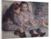 Jean and Geneviève, Martial Caillebottes children, 1895 by Anonymous