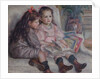 Jean and Geneviève, Martial Caillebottes children, 1895 by Anonymous