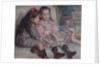 Jean and Geneviève, Martial Caillebottes children, 1895 by Anonymous