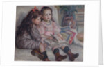 Jean and Geneviève, Martial Caillebottes children, 1895 by Anonymous