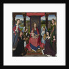 The Virgin and Child with Saints and Donors (The Donne Triptych). The central panel, ca 1478 by Anonymous