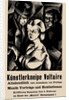 Poster for the opening of the Cabaret Voltaire on 1916-02-05, 1916 by Anonymous