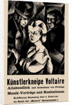 Poster for the opening of the Cabaret Voltaire on 1916-02-05, 1916 by Anonymous