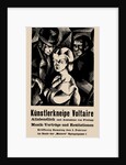 Poster for the opening of the Cabaret Voltaire on 1916-02-05, 1916 by Anonymous
