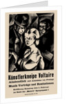 Poster for the opening of the Cabaret Voltaire on 1916-02-05, 1916 by Anonymous