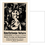 Poster for the opening of the Cabaret Voltaire on 1916-02-05, 1916 by Anonymous