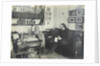 Leo Tolstoy with his secretary Vladimir Chertkov at the Yasnaya Polyana on 29 March 1909, 1909 by Anonymous