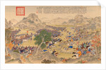 The Battle of Qurman (The Great Victory of Qurman), c. 1766 by Anonymous