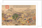 The Battle of Qurman (The Great Victory of Qurman), c. 1766 by Anonymous