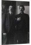 Akseli Gallen-Kallela and Maxim Gorky in Helsinki, c. 1905 by Anonymous