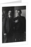 Akseli Gallen-Kallela and Maxim Gorky in Helsinki, c. 1905 by Anonymous