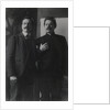 Akseli Gallen-Kallela and Maxim Gorky in Helsinki, c. 1905 by Anonymous