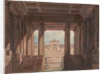 Set design for the Opera Poliuto by Gaetano Donizetti by Anonymous