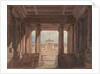 Set design for the Opera Poliuto by Gaetano Donizetti by Anonymous