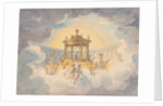 Stage design for the opera Faust by Ch. Gounod, c. 1870 by Anonymous