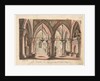 Set design for the Opera Ernani by Giuseppe Verdi by Anonymous
