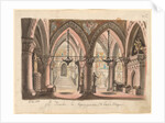 Set design for the Opera Ernani by Giuseppe Verdi by Anonymous