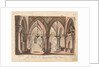 Set design for the Opera Ernani by Giuseppe Verdi by Anonymous