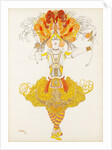 Costume design for the ballet The Firebird (Loiseau de feu) by I. Stravinsky, 1922 by Anonymous