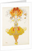 Costume design for the ballet The Firebird (Loiseau de feu) by I. Stravinsky, 1922 by Anonymous