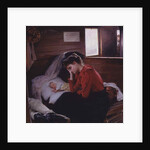 In A Railway Carriage, 1893 by Anonymous