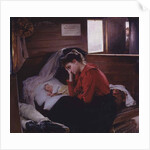 In A Railway Carriage, 1893 by Anonymous