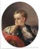 Portrait of Count Bobrinsky as child, 1882 by Anonymous