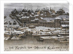 The Moscow Kremlin at the time of Tsar Ivan I Kalita, 1921 by Anonymous