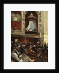 An Evening at the Royal Theatre, Copenhagen, 1887-1888 by Anonymous