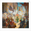 The procession of the mahmal through the streets of Cairo, 1909 by Anonymous