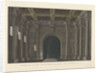 Stage design for the tragedy The Bride of Messina by Friedrich Schiller, 1824 by Anonymous