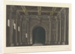 Stage design for the tragedy The Bride of Messina by Friedrich Schiller, 1824 by Anonymous