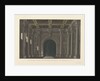 Stage design for the tragedy The Bride of Messina by Friedrich Schiller, 1824 by Anonymous