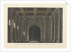 Stage design for the tragedy The Bride of Messina by Friedrich Schiller, 1824 by Anonymous