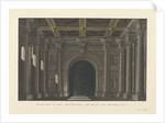 Stage design for the tragedy The Bride of Messina by Friedrich Schiller, 1824 by Anonymous