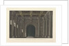 Stage design for the tragedy The Bride of Messina by Friedrich Schiller, 1824 by Anonymous