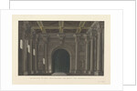 Stage design for the tragedy The Bride of Messina by Friedrich Schiller, 1824 by Anonymous