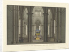 Stage design for the tragedy The Bride of Messina by Friedrich Schiller, 1824 by Anonymous