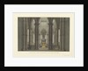 Stage design for the tragedy The Bride of Messina by Friedrich Schiller, 1824 by Anonymous
