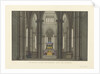 Stage design for the tragedy The Bride of Messina by Friedrich Schiller, 1824 by Anonymous