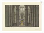 Stage design for the tragedy The Bride of Messina by Friedrich Schiller, 1824 by Anonymous